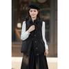 Fengxun Women's Casual Stand Collar Down Vest