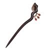 [iKuzuy] Kanzashi (Hairpin) - Natural Wood, Ethnic Style, Green Sandalwood, Approx. 18cm, Hair Stick, Hair Ornament, Folk Style, Everyday Use, Hair