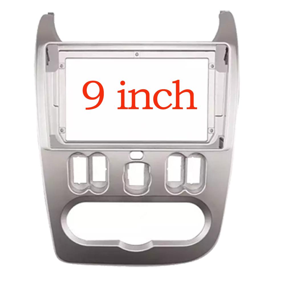 

9-дюймовая автомобильная радиопанель для RENAULT Logan 1 2009-2015/LADA Largus 2012-2020, видеопанель, плеер, аудиопанель, комплект для крепления на рамку 2 Din 9inch