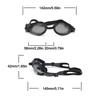 HD Clear Lens Waterproof Swim Eyewear Anti Fog Swimming Mirror  Indoor Pool Swimming