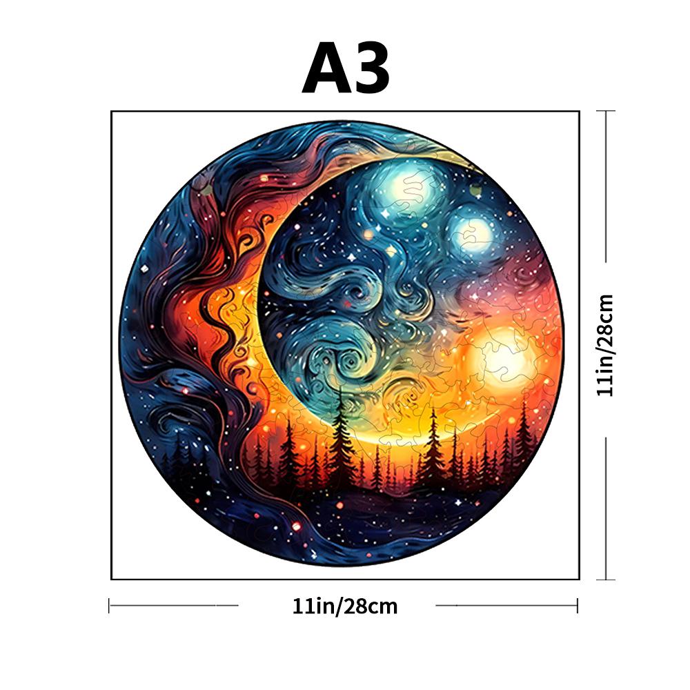 Tier-Holzpuzzle, Eis- und Schneewelt, Wolfsrudel-Puzzle, Kinderpuzzle, Dekoration für Zuhause für Erwachsene, Weihnachtsgeschenk, Bastelspielzeug