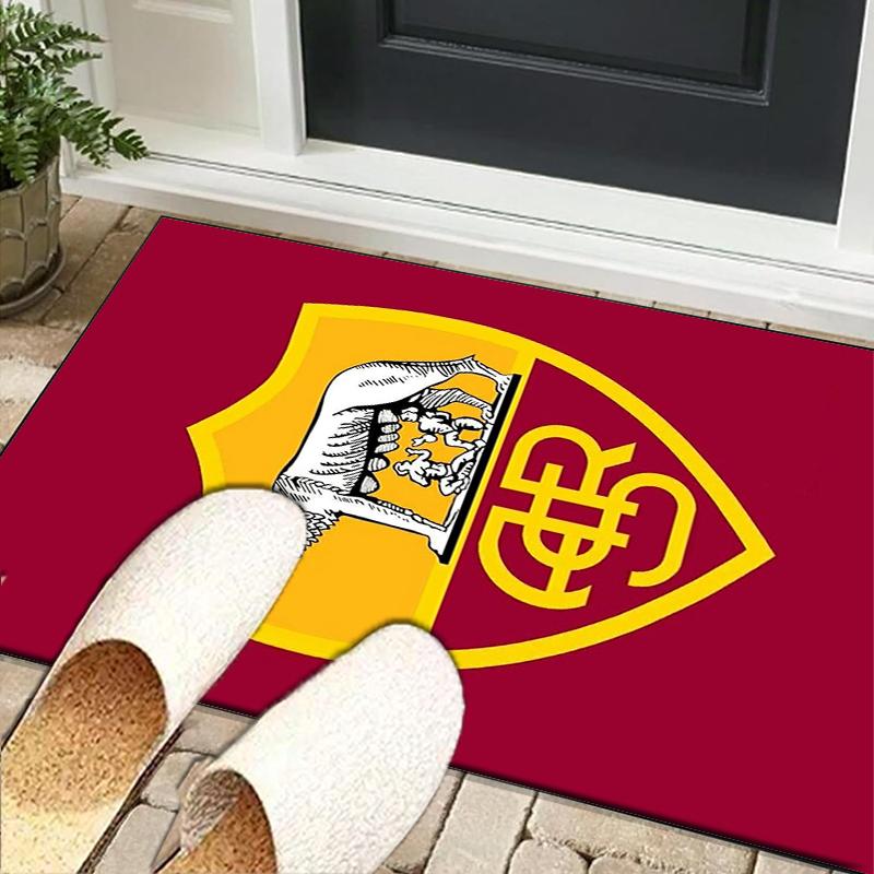 Fußballverein Emblem Büro Teppich Stuhlmatte, Spiel Teppich, Geeignet für Eingangsbereich, Schlafzimmer, Wohnzimmer, Schreibtisch, Weihnachtsgeschenk