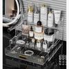 Luxury Clear Layered Makeup Organizer