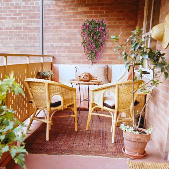 Floare Artificială de Lavandă Rezistentă la UV Ghirlandă de Lavandă Agățată Plante Vii Artificiale pentru Grădină Interioară Exterioară Pridvor Acasă Decor de Petrecere Nuntă