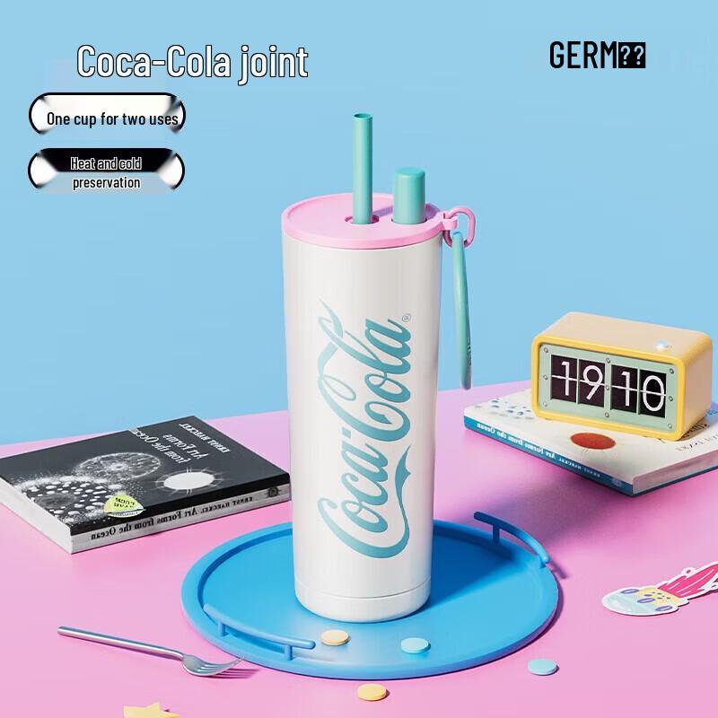 Germ Coca-Cola Straw Insulated Tumbler