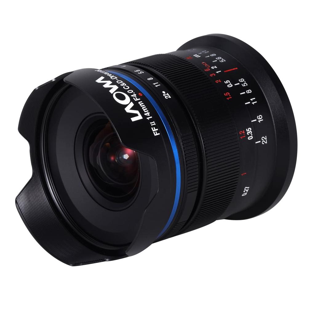 LAOWA 14mm Objektiv für Nikon Z Schwarz f/4 ZERO-D Weitwinkel Vollformat, (LAO0089)