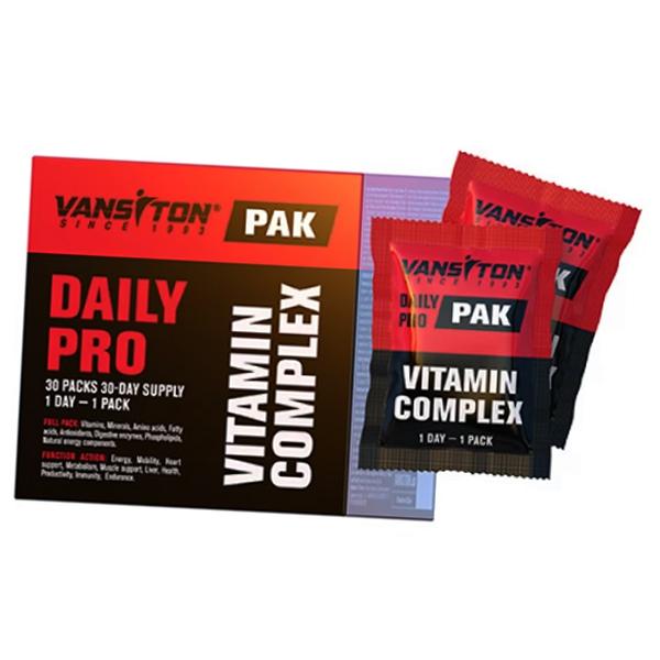 Vitamin-mineral Complex, Daily Pro Pak Vitamins, Vansiton 30 Packets (36173013)