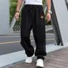 Men's Solid Color Loose Overalls Men's Casual Fashion Sweatpants