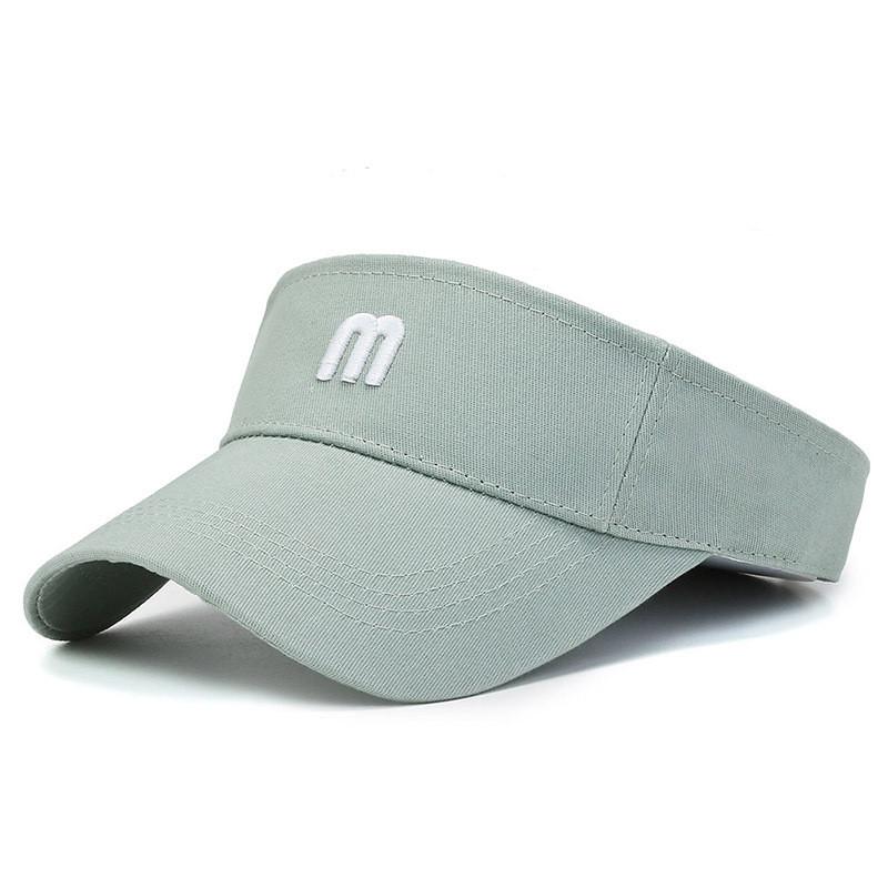 Empty M Letter Top Hat Ladies Summer Outdoor Sports Running Gift Breathable