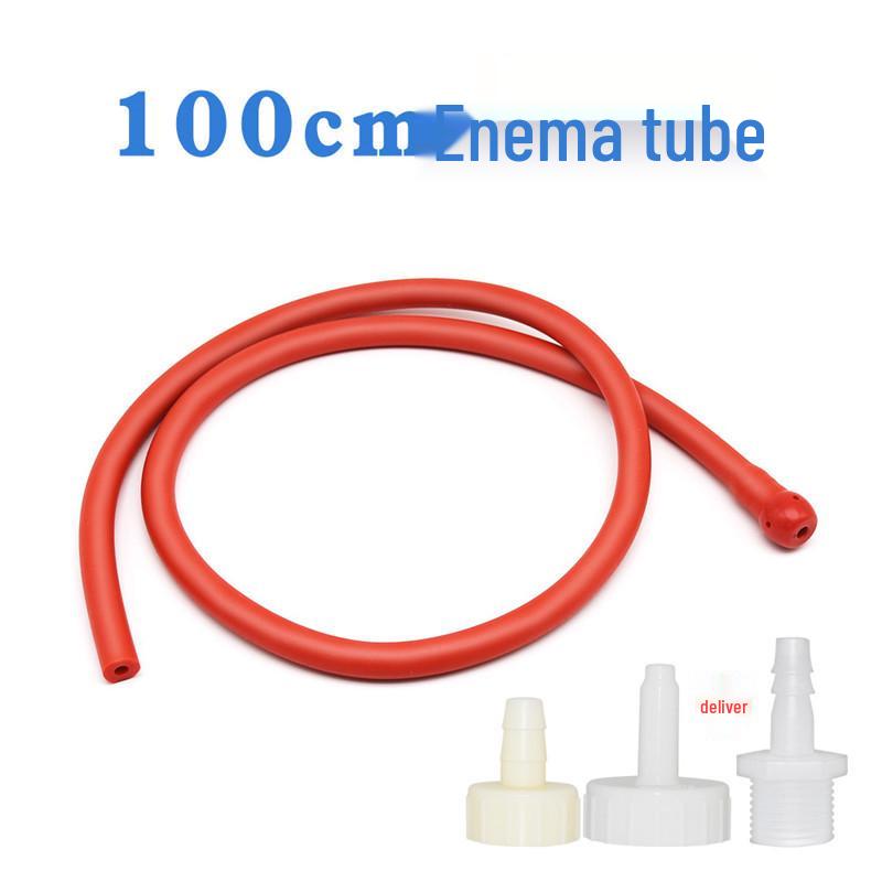 5-Hole Enema Tube: Intestinal Flushing Cleaner for Men and Women, SM Erotic Anal Toy.