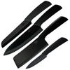 Iragawa Ceramic Knife Set (4-Piece Set) - Chef's Knife, Vegetable Knife, Paring Knife, Bread Knife - Ultra-Lightweight, Rust-Resistant, Gyuto Knife, V