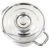 HAISIDIKE Stainless Steel Storage Bucket with Lid