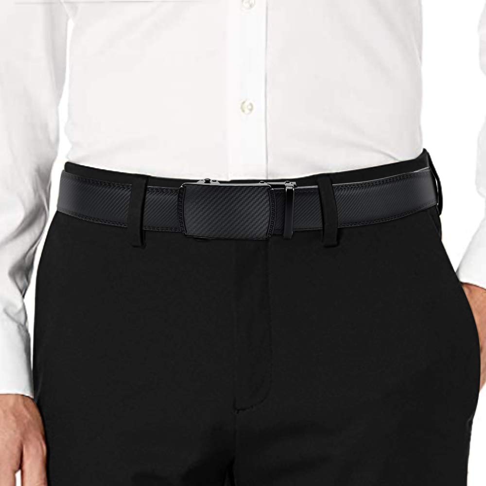 Doopai No Click Large Infinitely Gift Box Length Men's Business/Work Belt, Holes, Casual, Comfort, Size, Adjustable, Included, 95cm-165cm