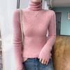 Women's Slim Fit Cashmere Turtleneck Sweater - Soft, Smooth, High-Neck Base Layer, Flattering Fit.