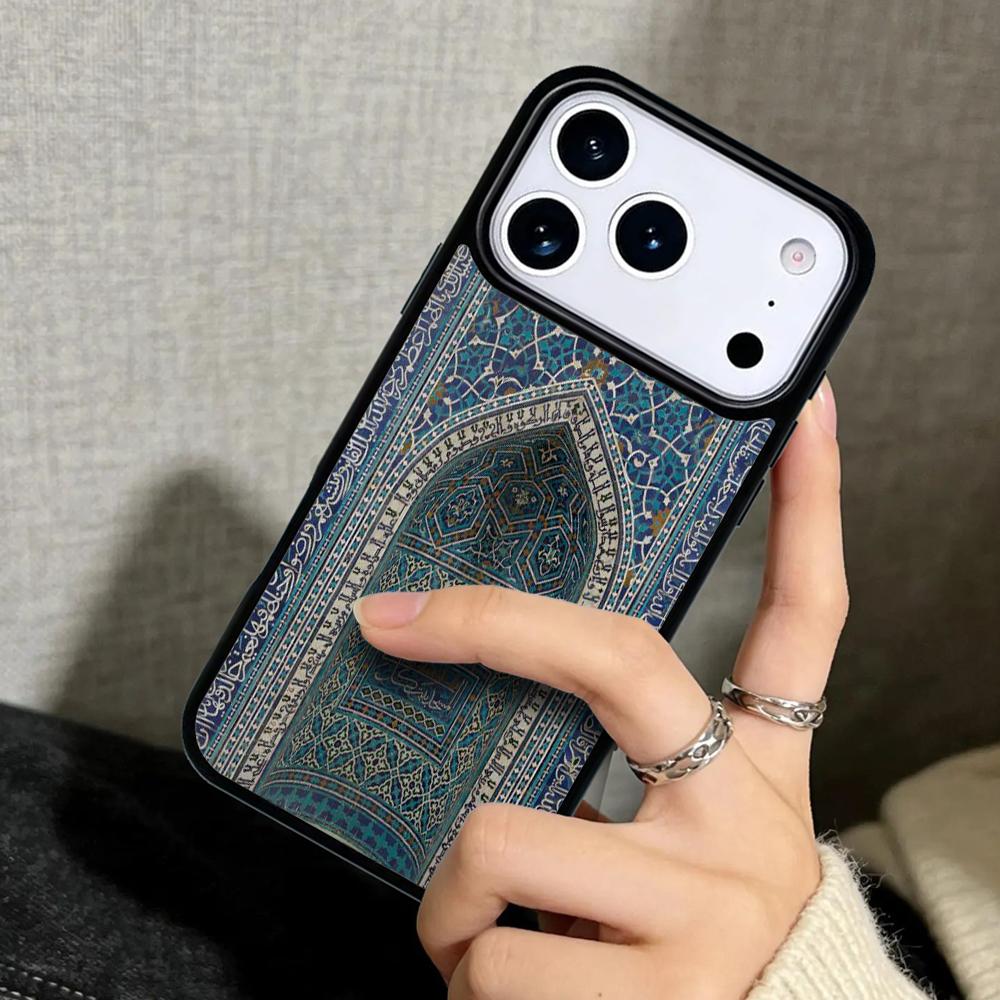 Capa Hülle für iPhone 17 Air 16 Pro Max 15 Plus 11 13 Mini 14 12 Rückseite Handyhülle Imam Ali Islamisch Schiitisch Heilig