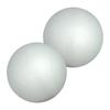 2 Craft Foam Balls for Christmas Decoration, DIY Projects, School, Model Making, Birthday, Year,