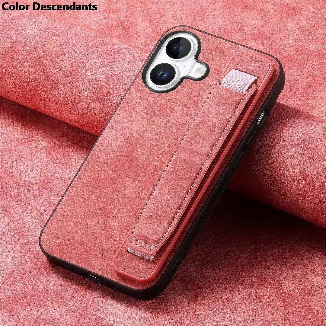 

Wristband Case For OPPO Reno 12 5G 4G 11 11F 10 9 Luxury Leather Wrist Strap Shockproof Anti Drop Back Phone Cover Funda OPPO Reno 12