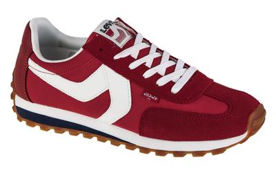 Stryder Red Tab, Mens Burgundy Sneakers