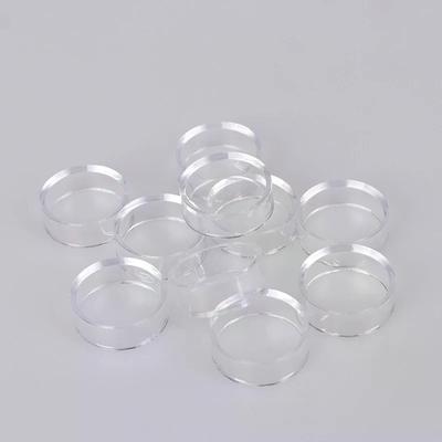 10 PIÈCES Support d'Exposition Acrylique Transparent Support Sphère Pour Boule de Cristal Base Piédestal Support Décor Piédestal