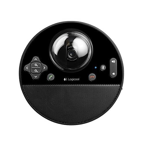Integrovaná webová kamera a hlasitý odposlech Logitech Full HD 1080p Conference BCC950r Korekce světla Potlačení šumu pomocí mikrofonu Dálkové ovládání Reproduktor Web