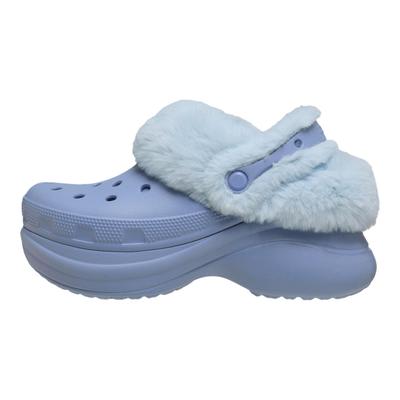 Bae Zoccoli alla Moda Comodi Fodera Calda Calzature da Donna Blu 211753-453