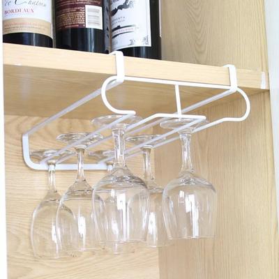 Schrank Hängen Wein Glas Rack Tasse Becher Lagerung Rack Regal Aufhänger Eisen Küche Veranstalter