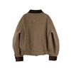 ELLE Retro Barn Style Patchwork Corduroy Oversized Fashion Design Wool Casual Loose Versatile Comfortable Long Sleeve Cardigan Jacket EF52823