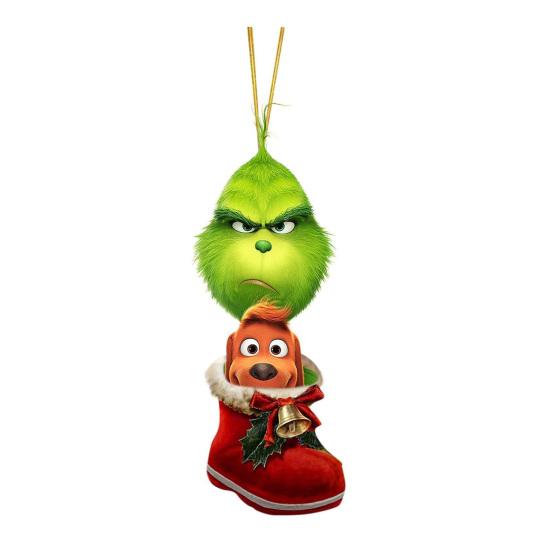 Christmas Ornament Dog Decorative Festive Car Backpack Pendant Home Party DIY Gift Party Pendant Decoration