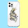 Chinese Dragon Phone Case for iPhone 16 15 14 13 12 Pro Max Transparent Soft for iPhone 11 Pro Max 7 8 Plus XS XR Shell Capas