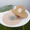Summer Parent-child Children Straw Hat Women's Big Brim Sun Hat Small Daisy Beach Hat Sun Hat Tide
