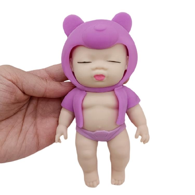 Soft Doll Stretch Toy Doll Anxiety Reduce Baby Doll Stress Relief Sand Doll Toy