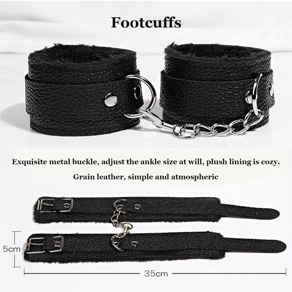 Plush Handcuffs Ankle Cuffs Sex Toys SM Bondage Restraint Fetish Handcuffs Erotic Games Accessories For Adults Toys