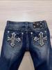 European American Slim Fit Elastic Denim Jeans - Autumn/Winter Retro Style