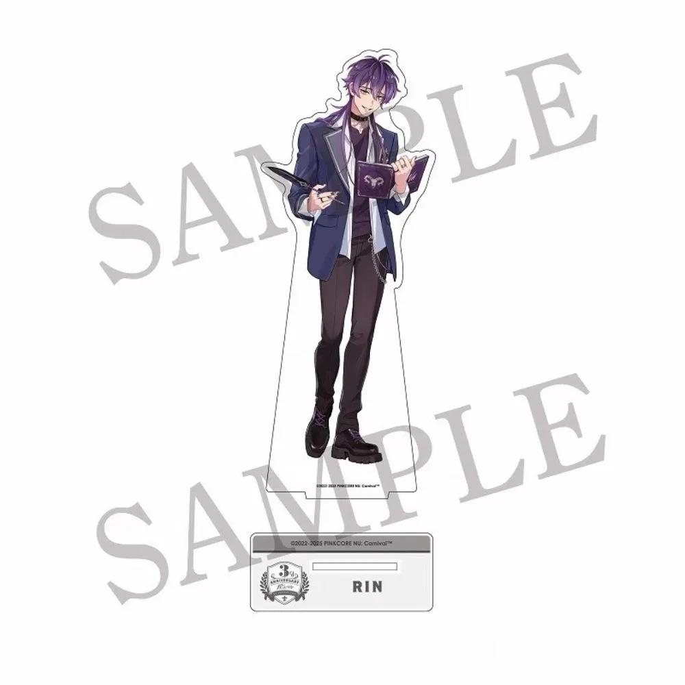 Cartoon Anime Nu: Carnival 3rd Anniversary Acrylic Stand Eiden Yakumo Cosplay Figures Standing Sign Model Fans Collection Gift