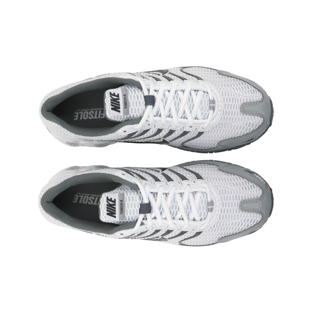 Nike Sneakers Air Max Torch 4 Bianche da Uomo Antracite-Grigio Lupo 343846-100
