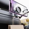 Car Headrest Hidden Hook 360-Degree Rotation Easy To Install Adjustable Hanger Rear Hook Cell Phone Holder Car Interior Organizer