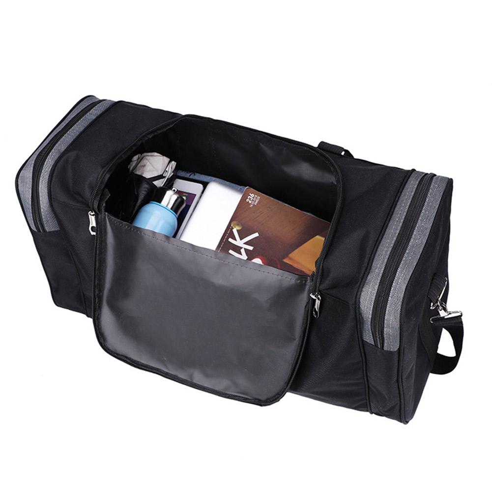 Oxford Menn Treningsvesker Sportsryggsekk Stor kapasitet Sportsryggsekk Bagasjeveske Fitnesstrening Utendørs reise Duffle Sportsbag