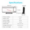 LED Smart Alarm Multifunctional USB Output Temperature Meter Clock