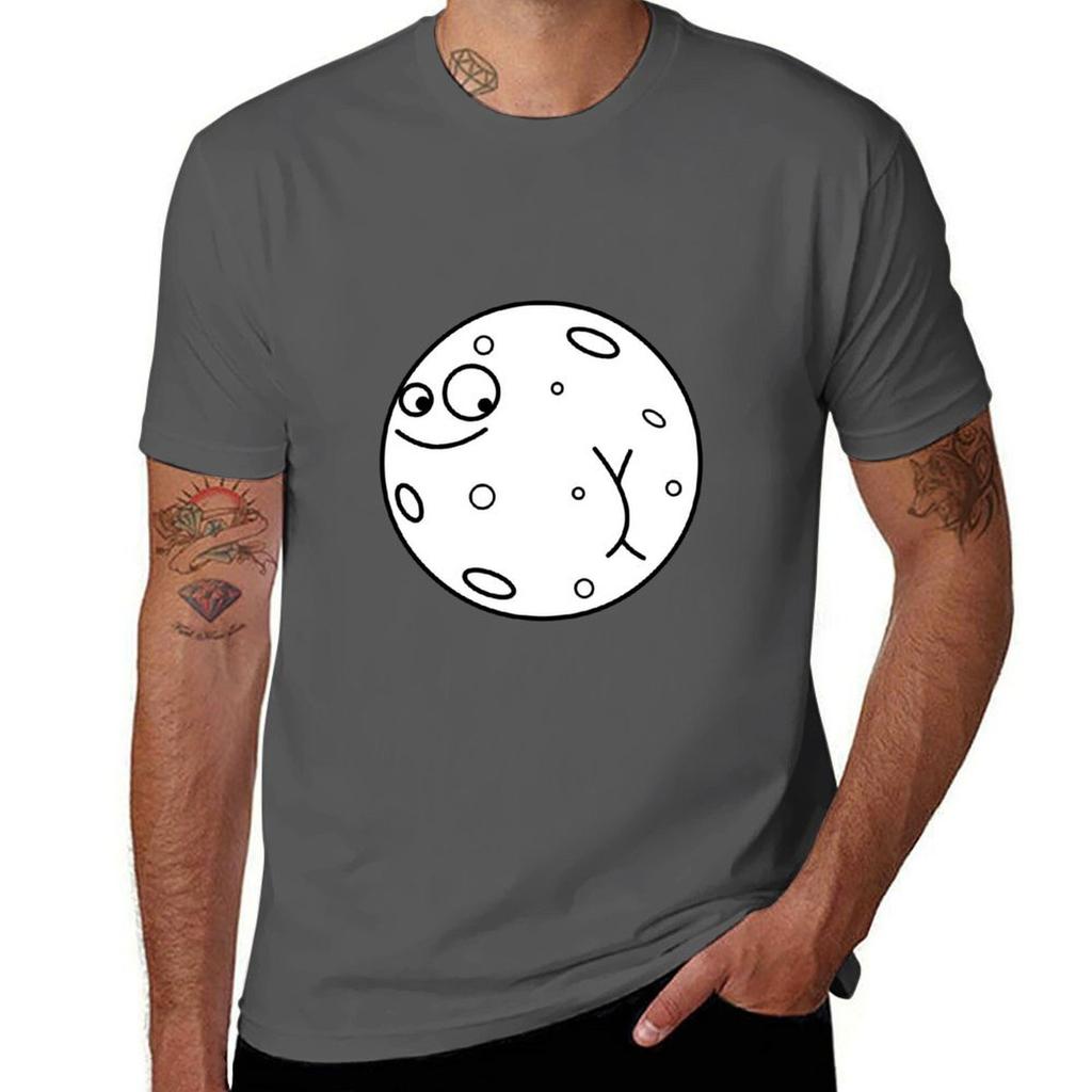 Mooning Tshirt Breathable Mesh Panel Tshirt