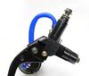 Hydraulischer Hauptbremszylinderhebel für Motorradbremse und -kupplung, universell, 7/8 Zoll, 22 mm, 12,7 mm Kolben, Straßenmotorrad, mit abnehmbarem Flüssigkeitstank