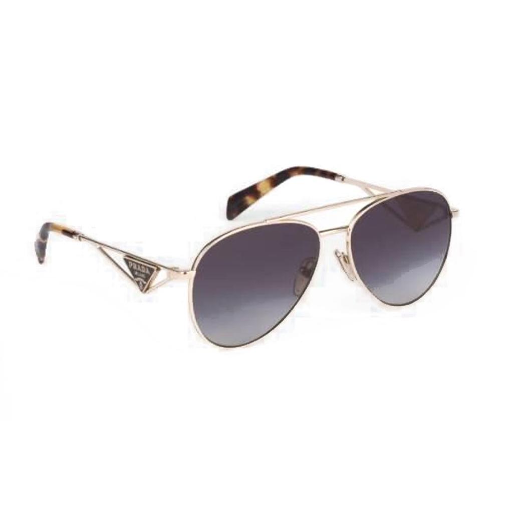 Prada Hollow Design Alloy Aviator Sunglasses Women sunglasses Tortoise SPR73ZEZVNF05D1C058