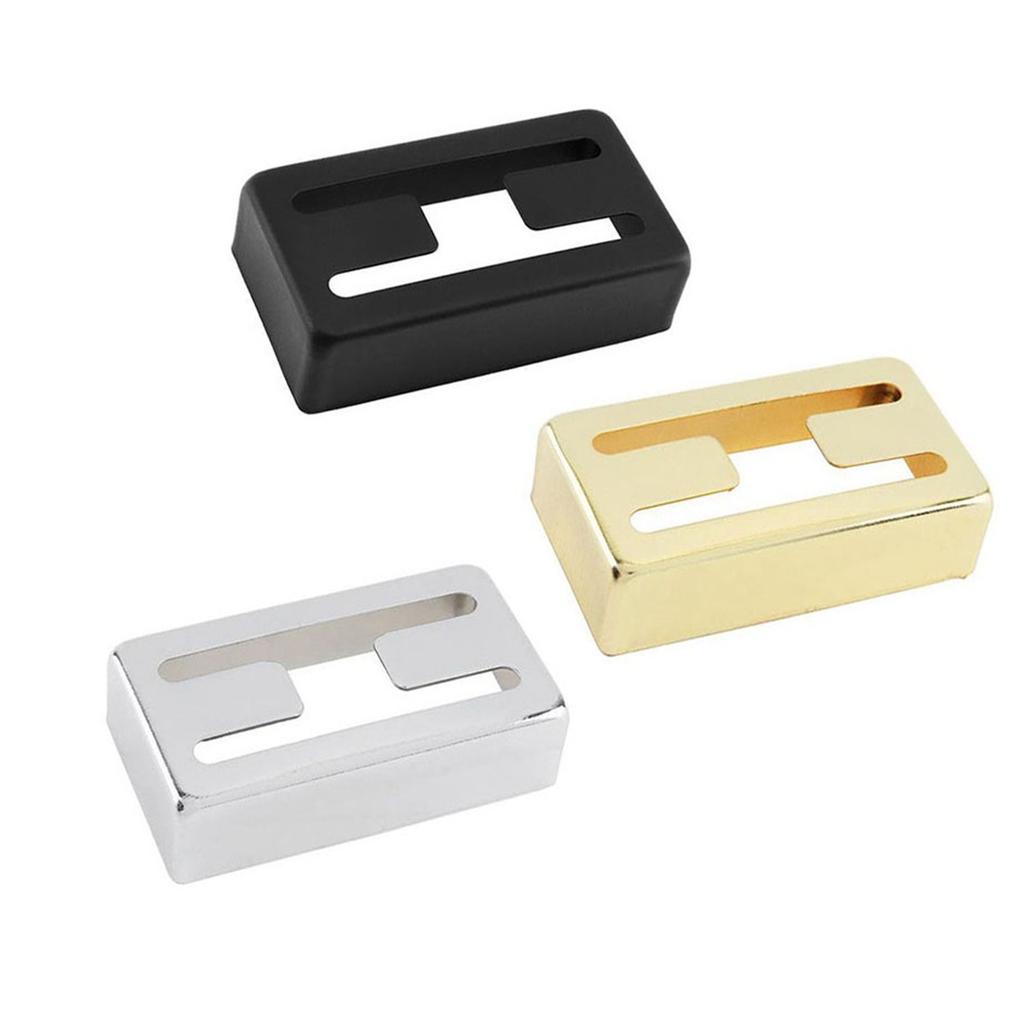 H-Shaped Electric Guitar Metal Pickup Cover Gold Silver Black for Lollartron