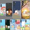 Cute BuBu DuDu Phone Case for Samsung A54 A14 A24 A34 A17 A37 A57 A55 A35 A25 A15 A13 A23 A33 A53 A07 A05S A04S A03 A73 Galaxy N