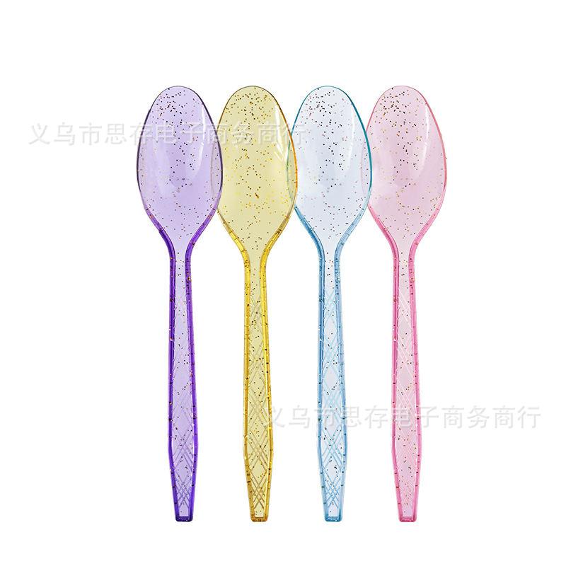 

Набор праздничной посуды цвета бриллиантов Одноразовая скатерть Бумажная тарелка Бумажный стакан Бумажная салфетка Товары для вечеринки Цветные бриллианты color spoon * 24