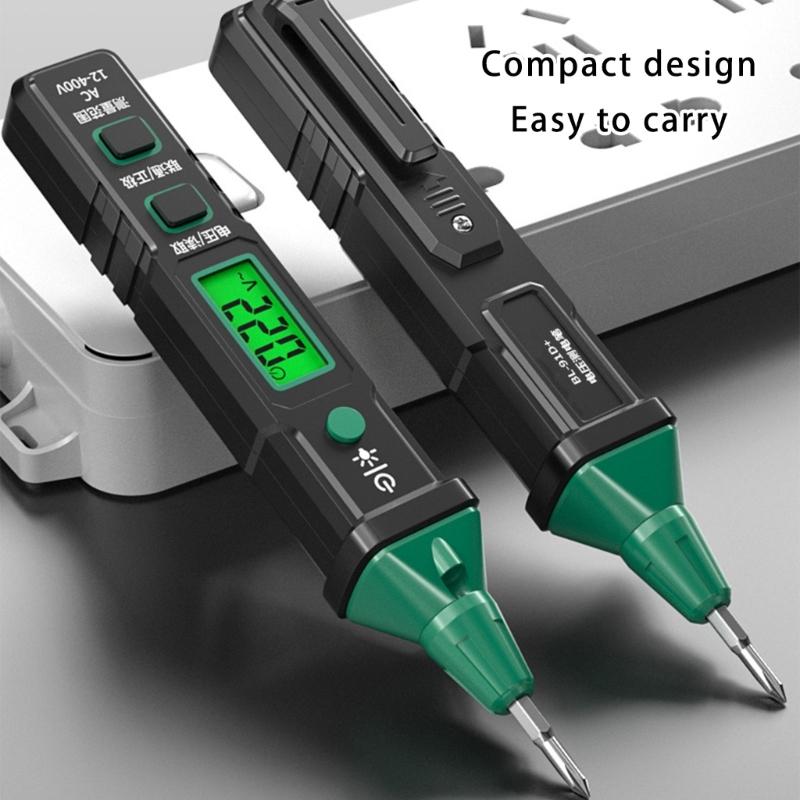 Multifunctional Circuit Detector for Voltage Broken Wire and Leakage Detection Safe Practical Design Electrician Use