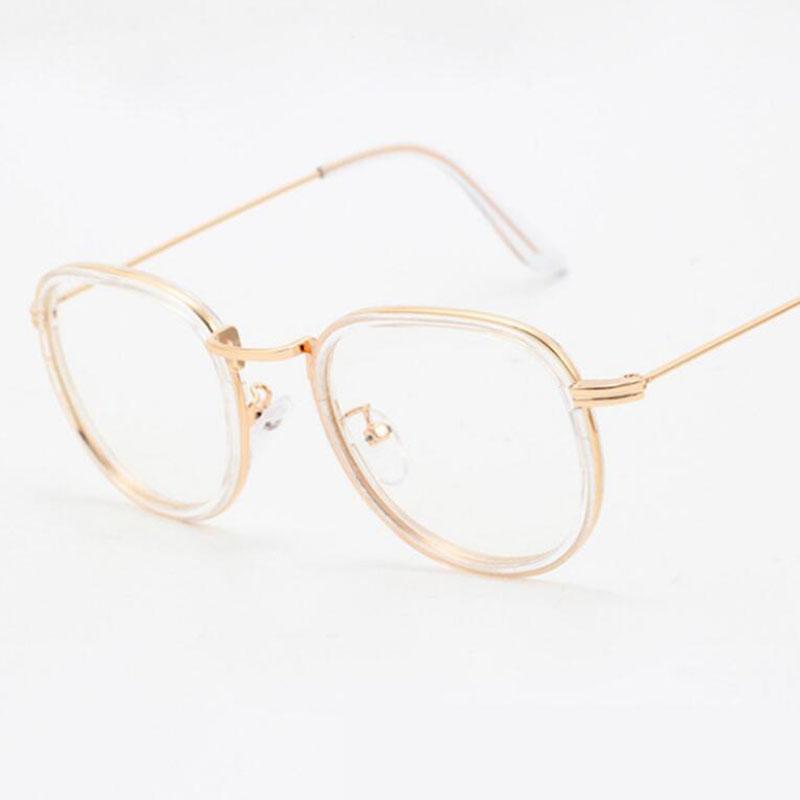 

Newly designed women s glasses optically metal frame leopard print clear lens glass glasses golden square glasses men UV400 прозрачный белый