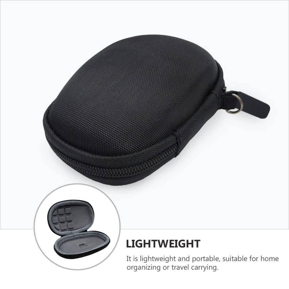 KESYOO Mouse Protective Case, EVA Portable Wireless Mouse Storage Case, 12.0 x 8.5 x 5.6 cm, Shockproof and Durable, Ideal for Travel and Home Use