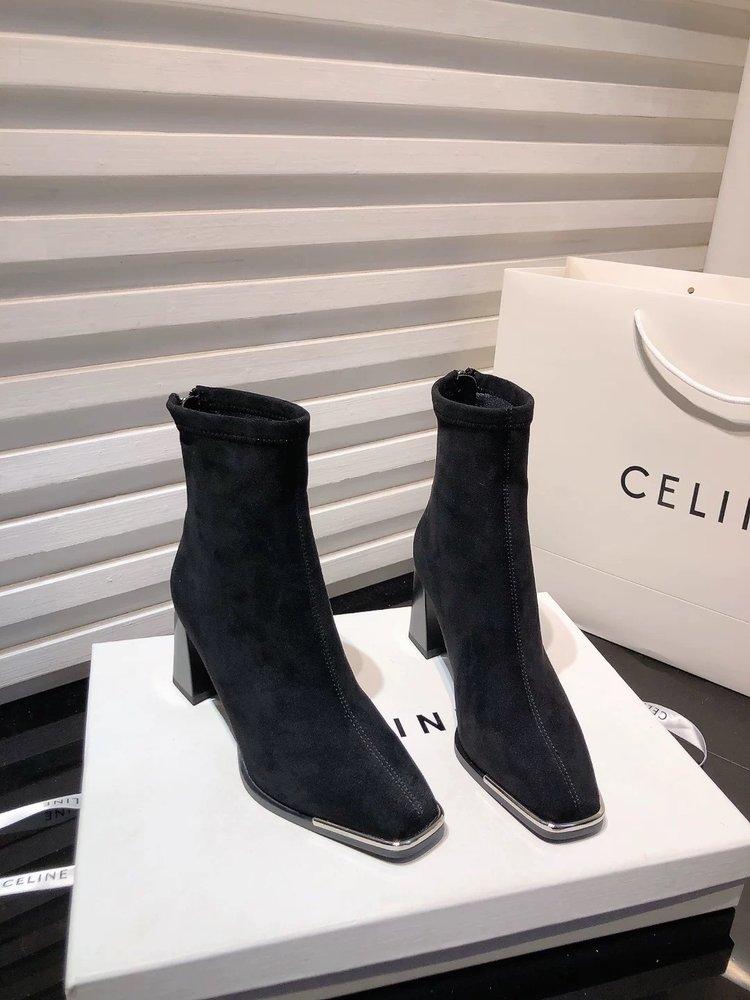 Sexy Women Ankle Boots Pointed Toe Fashion Shoes 2025 Trend Autumn Winter Chelsea Boots Brand Pumps Sock Botas Mujer