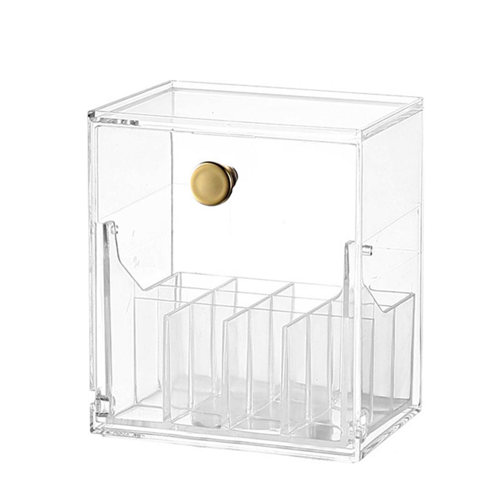 

с крышкой коробка для хранения косметических кистей органайзер для косметических инструментов с откидной крышкой для путешествий Style 3