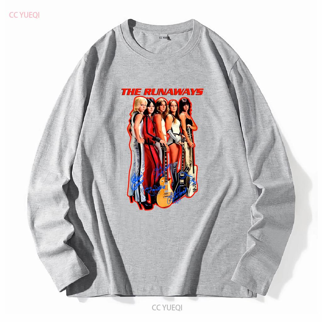 T-shirt The Runaways nuovo miglior regalo per i fan vintage Lavata Elasticizzata uomo Top Per Uso Quotidiano Casual Leggermente